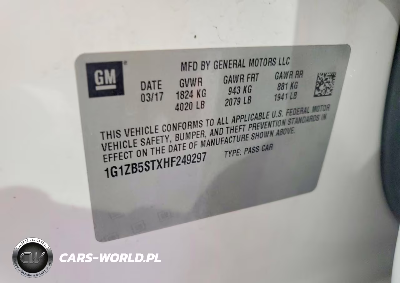 2017 Chevrolet Malibu Ls VIN:1G1ZB5STXHF249297 - 13