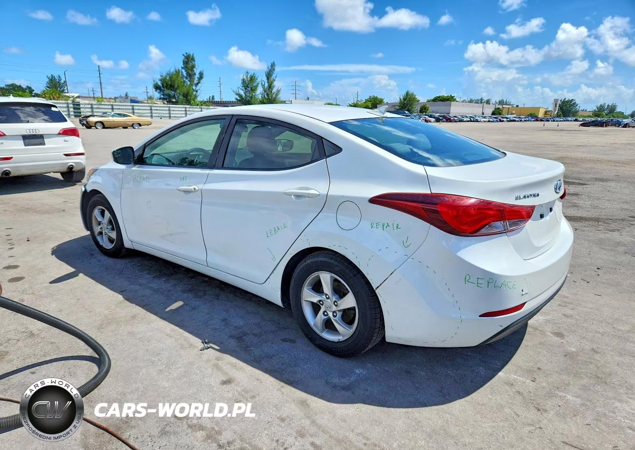 2014 Hyundai Elantra Se VIN:5NPDH4AE8EH458083 - 2