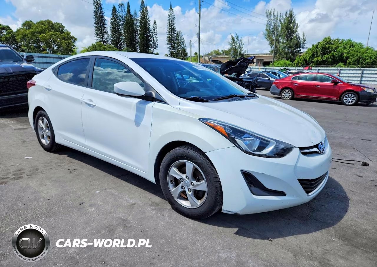2014 Hyundai Elantra Se VIN:5NPDH4AE8EH458083 - 4
