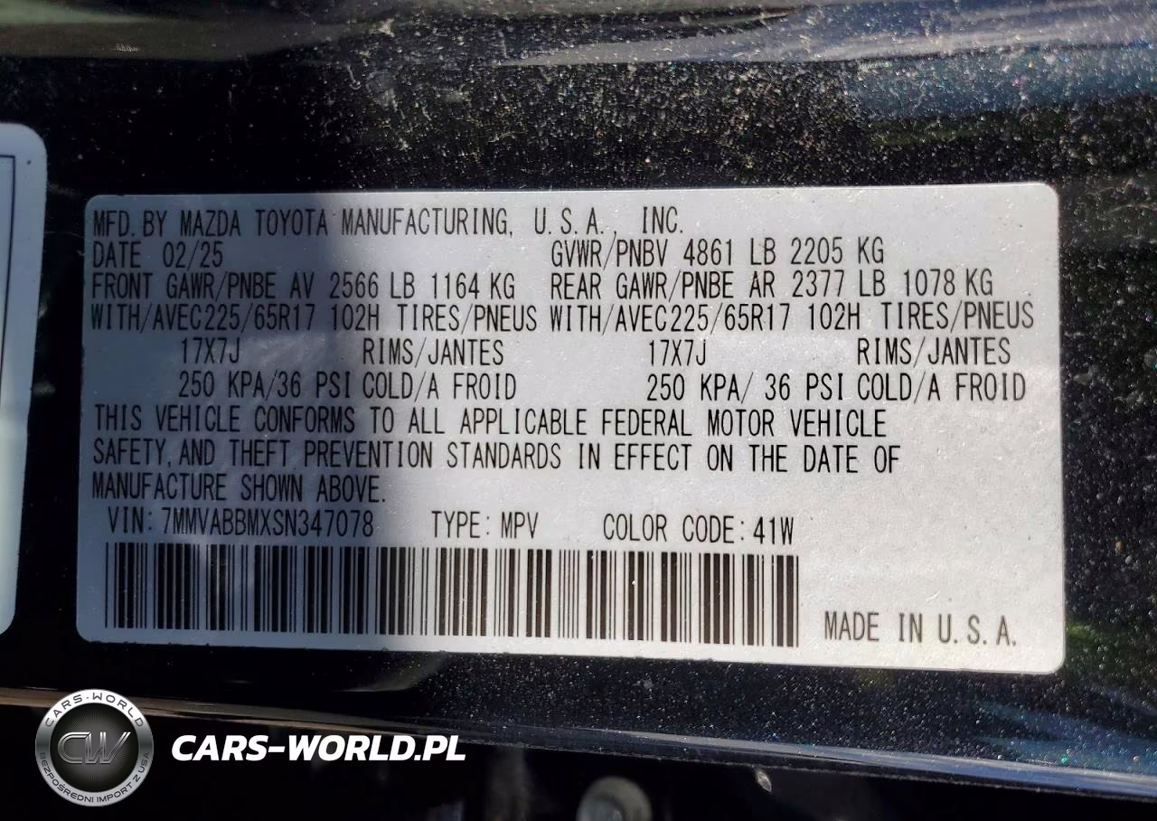 2025 Mazda Cx-50 Preferred VIN:7MMVABBMXSN347078 - 14
