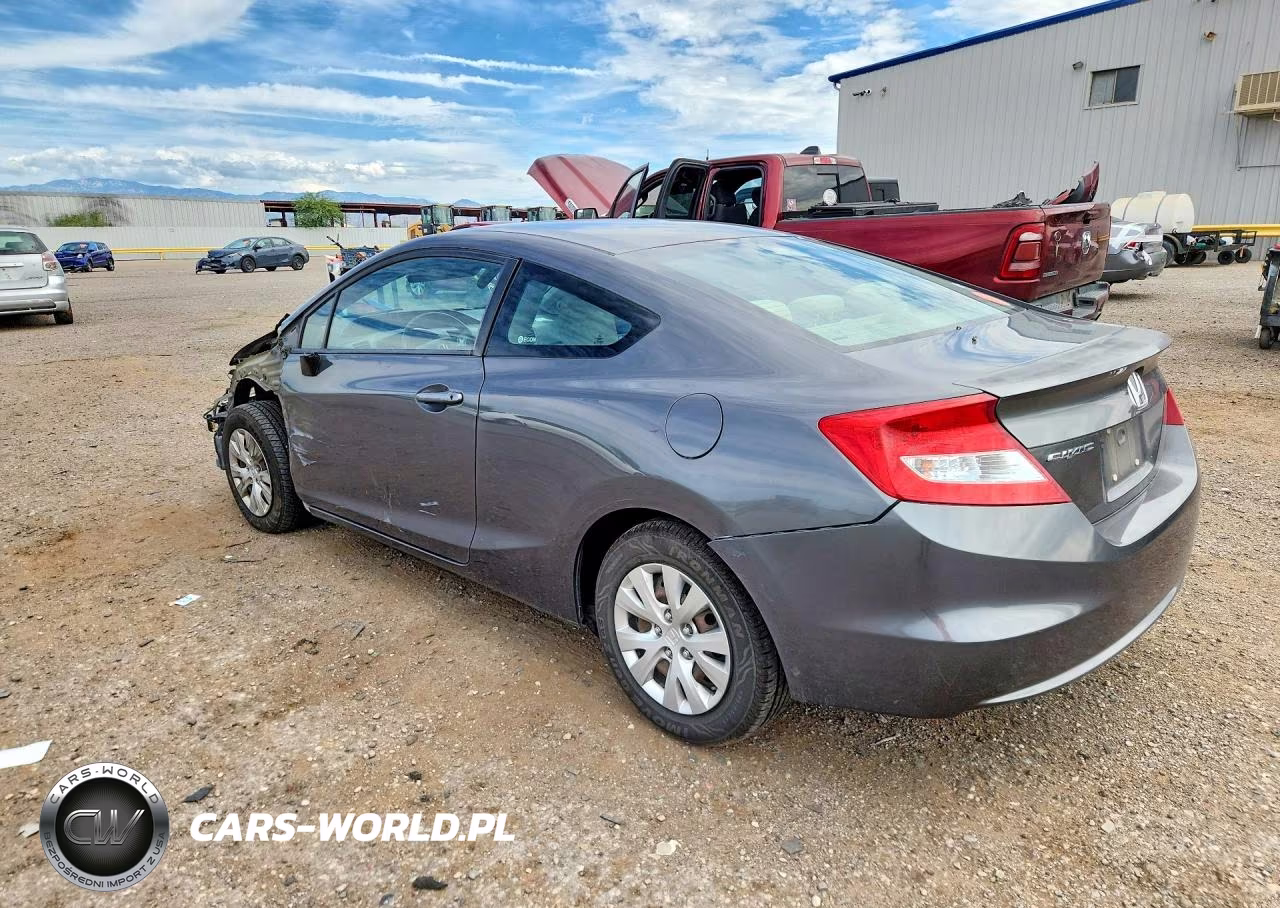 2012 Honda Civic Lx VIN:2HGFG3B59CH562321 - 2