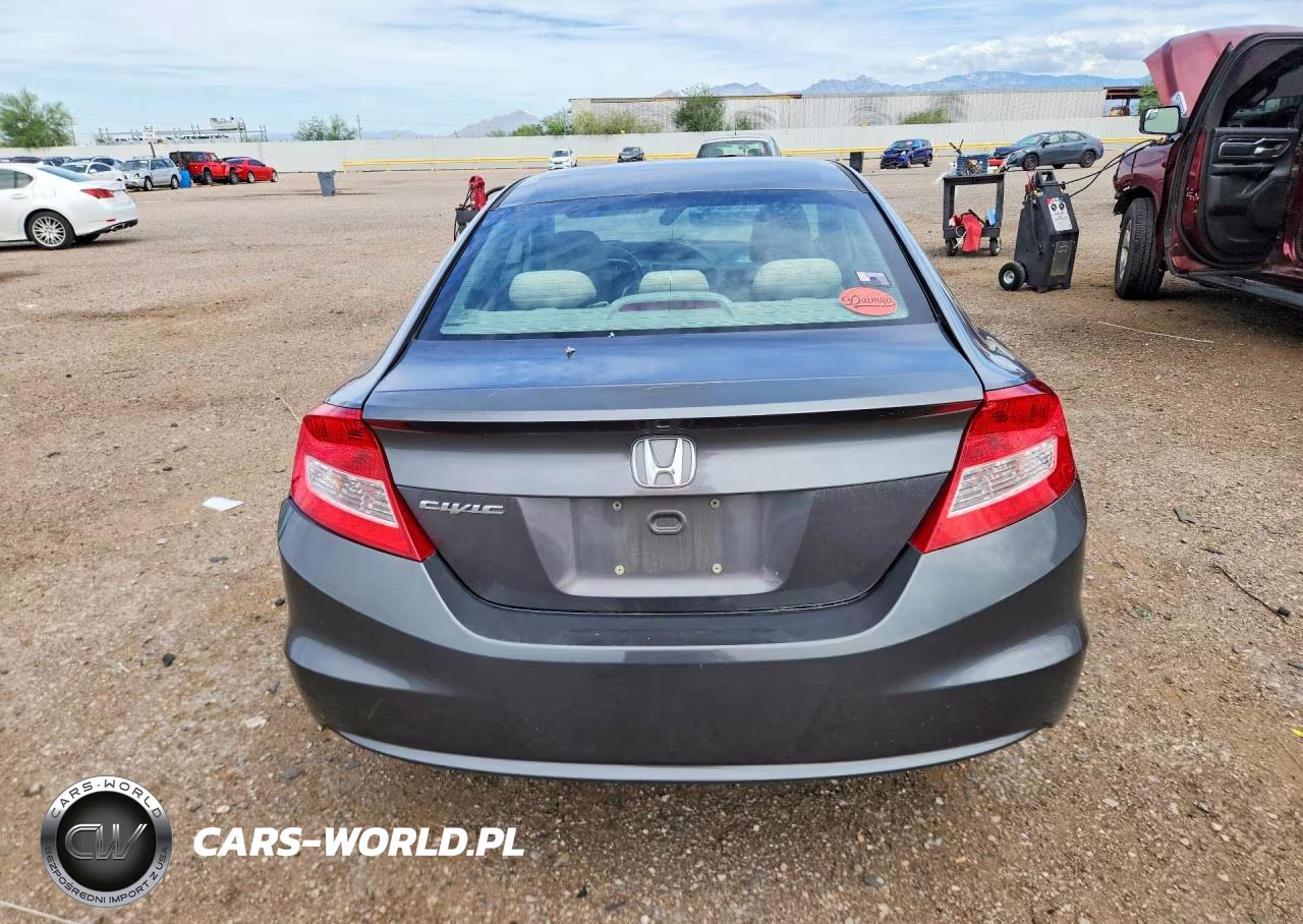 2012 Honda Civic Lx VIN:2HGFG3B59CH562321 - 6