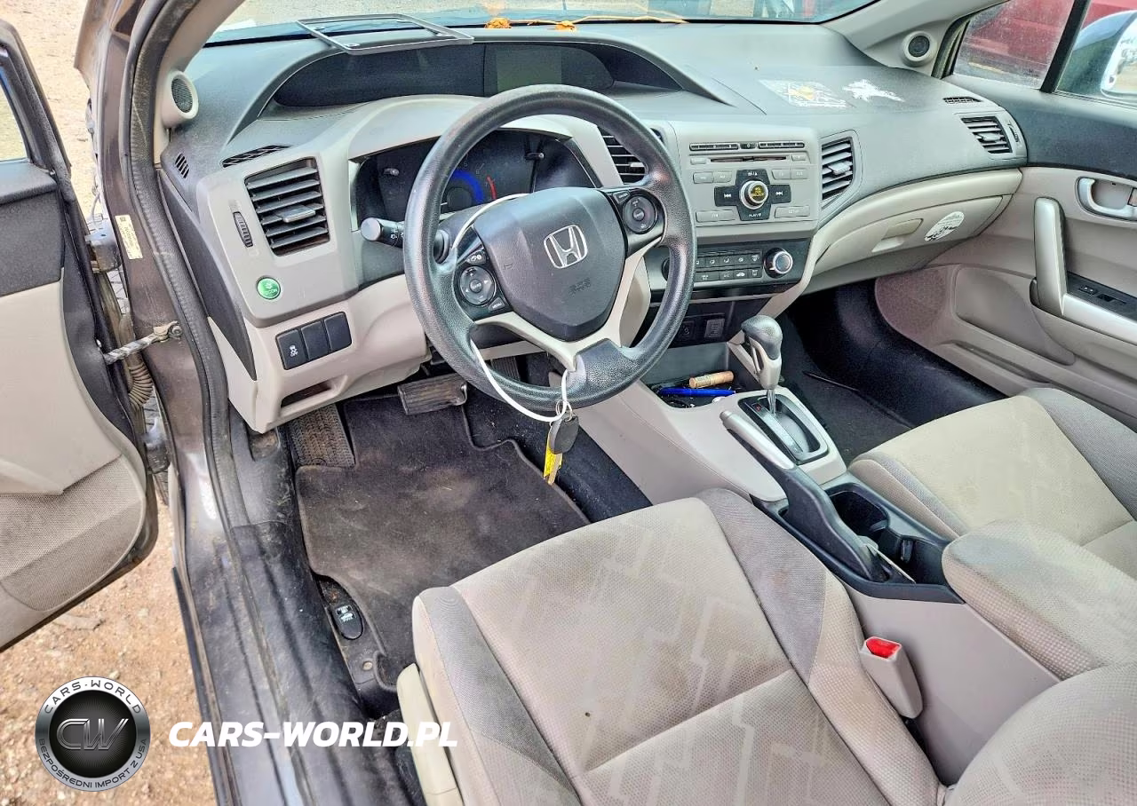 2012 Honda Civic Lx VIN:2HGFG3B59CH562321 - 8