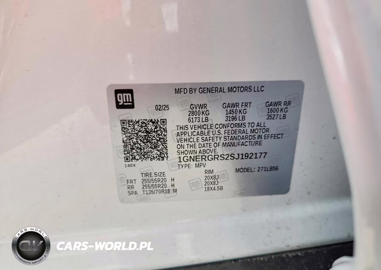 2025 Chevrolet Traverse Lt VIN:1GNERGRS2SJ192177 - 13