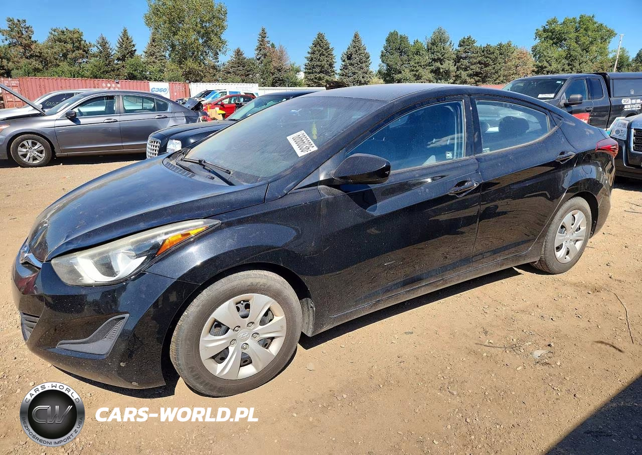 2016 Hyundai Elantra Se VIN:5NPDH4AE8GH758984 - 1