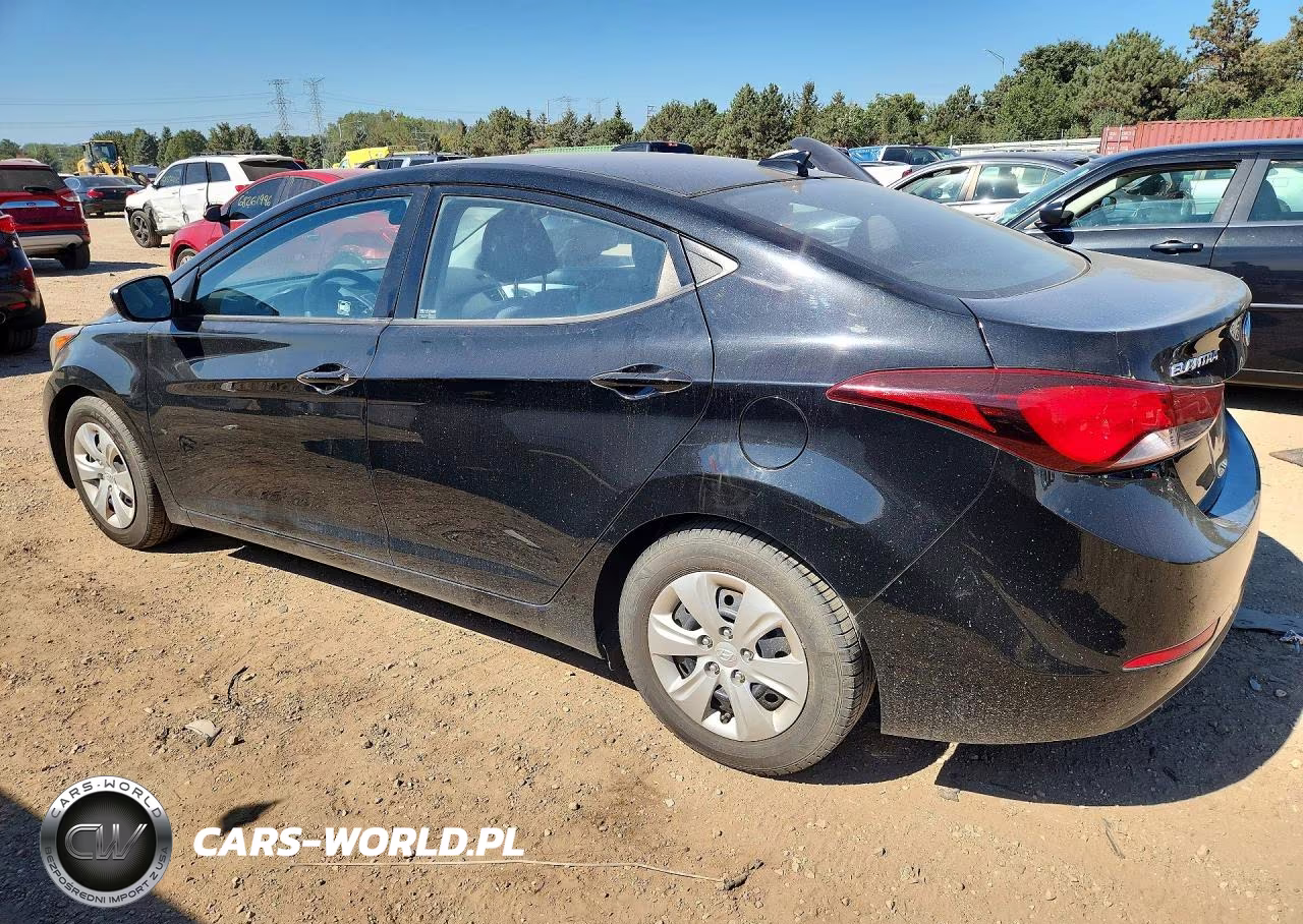 2016 Hyundai Elantra Se VIN:5NPDH4AE8GH758984 - 2
