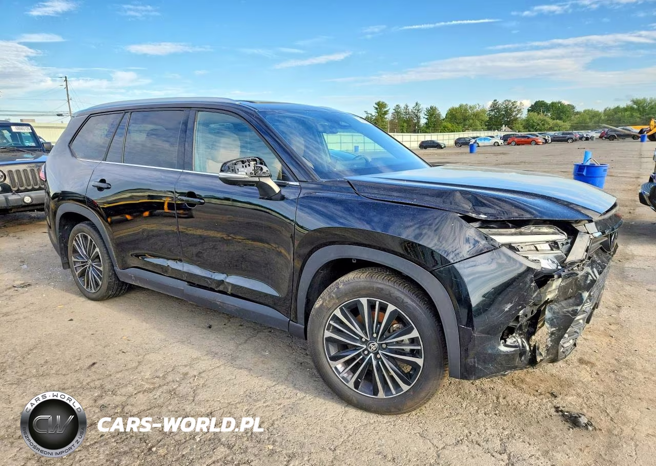 2024 Toyota Grand Highlander Hybrid Platinum Max VIN:5TDADAB59RS008955 - 4