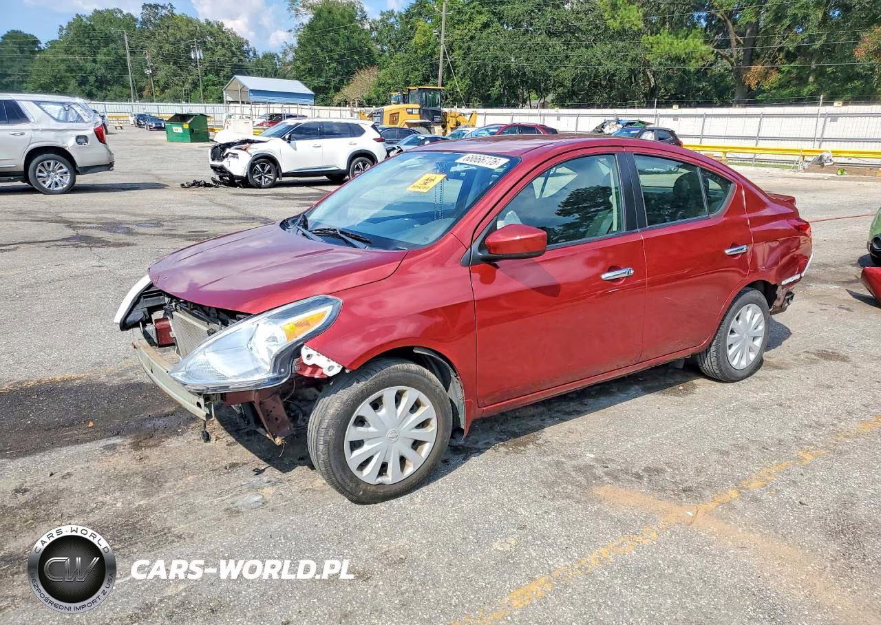 2017 Nissan Versa 1.6 Sv VIN:3N1CN7AP6HL869769 - 1