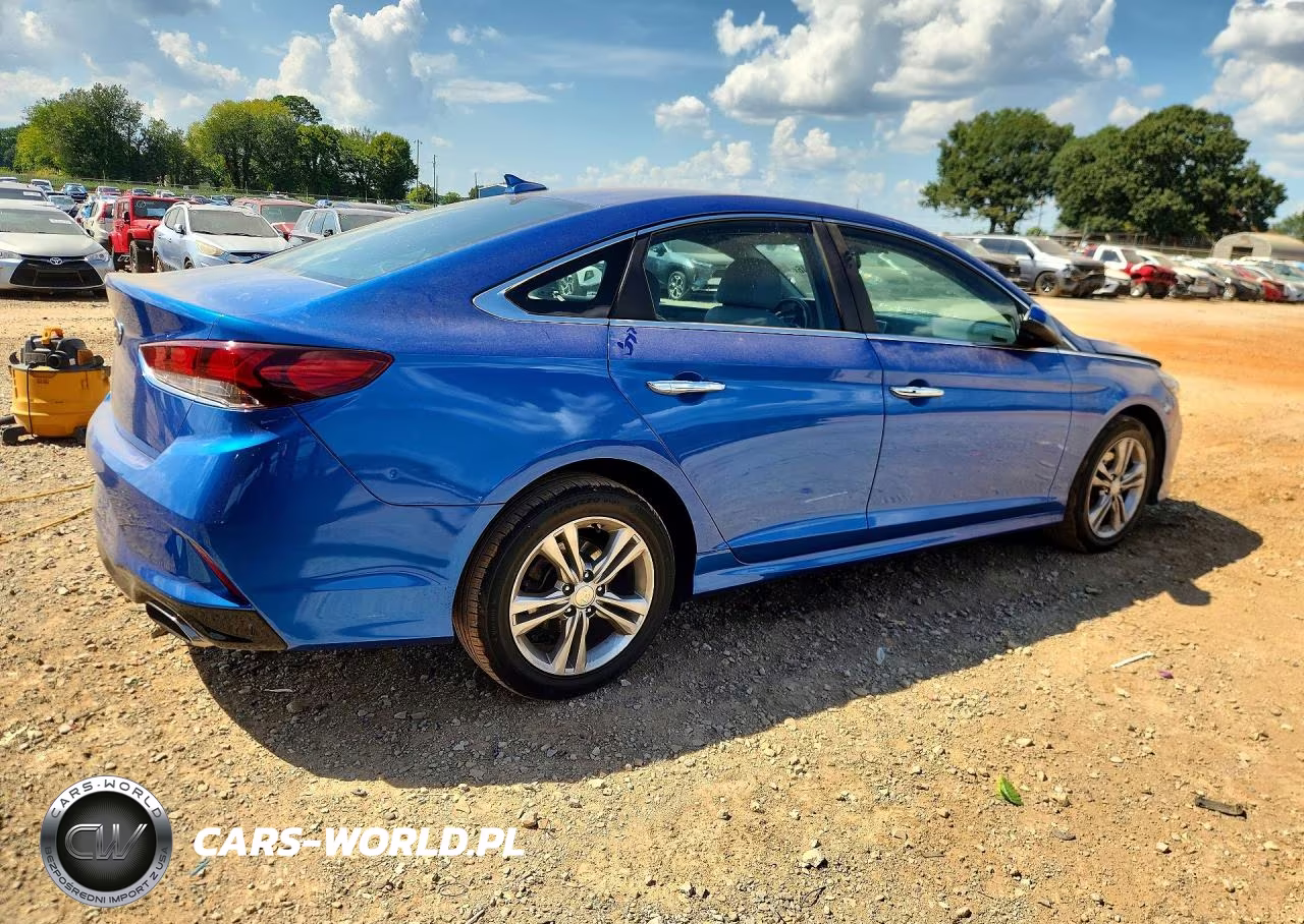 2018 Hyundai Sonata Sel VIN:5NPE34AFXJH598187 - 3