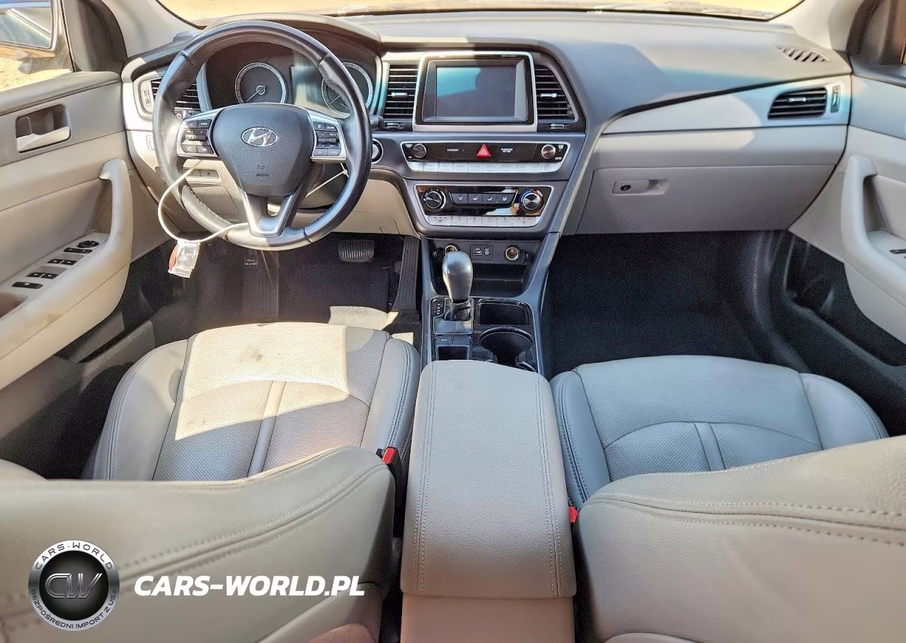2018 Hyundai Sonata Sel VIN:5NPE34AFXJH598187 - 8