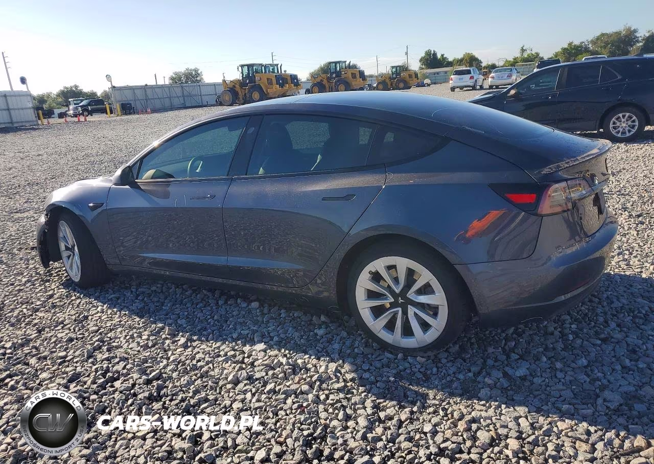 2022 Tesla Model 3 VIN:5YJ3E1EB6NF191074 - 2