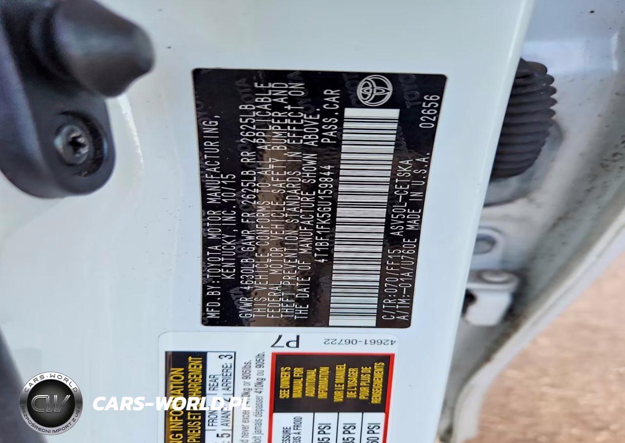 2016 Toyota Camry Se VIN:4T1BF1FK5GU159844 - 12