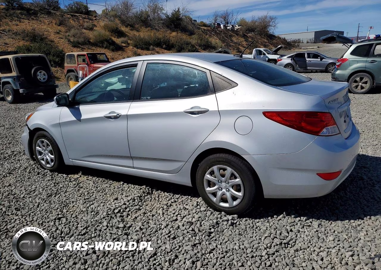 2014 Hyundai Accent Gls VIN:KMHCT4AE0EU704815 - 2