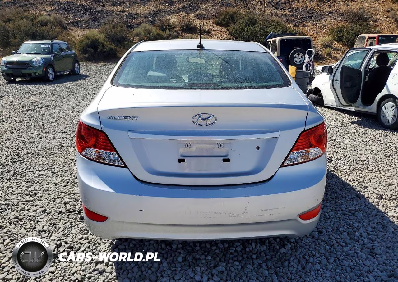 2014 Hyundai Accent Gls VIN:KMHCT4AE0EU704815 - 6