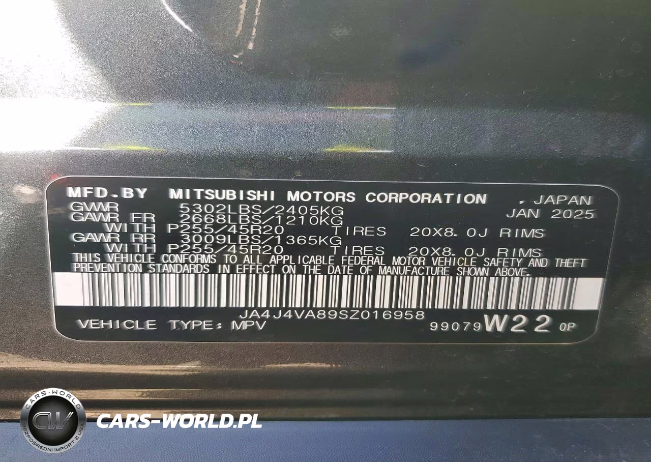 2025 Mitsubishi Outlander Se VIN:JA4J4VA89SZ016958 - 13