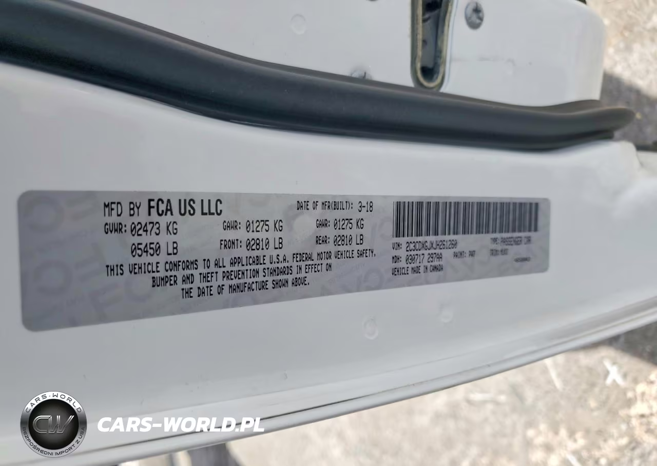 2018 Dodge Charger R-T 392 VIN:2C3CDXGJXJH261260 - 12
