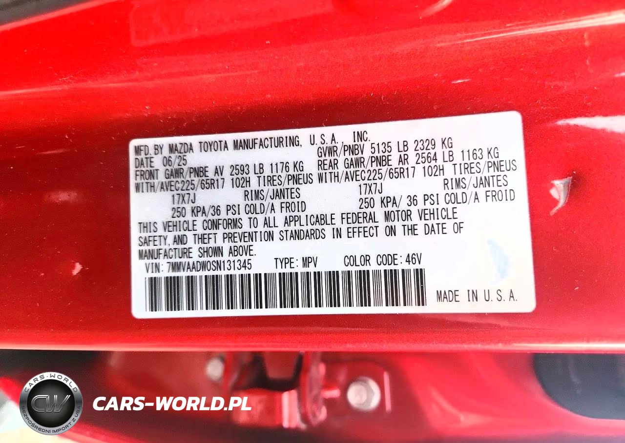 2025 Mazda Cx-50 Premium VIN:7MMVAADW0SN131345 - 14