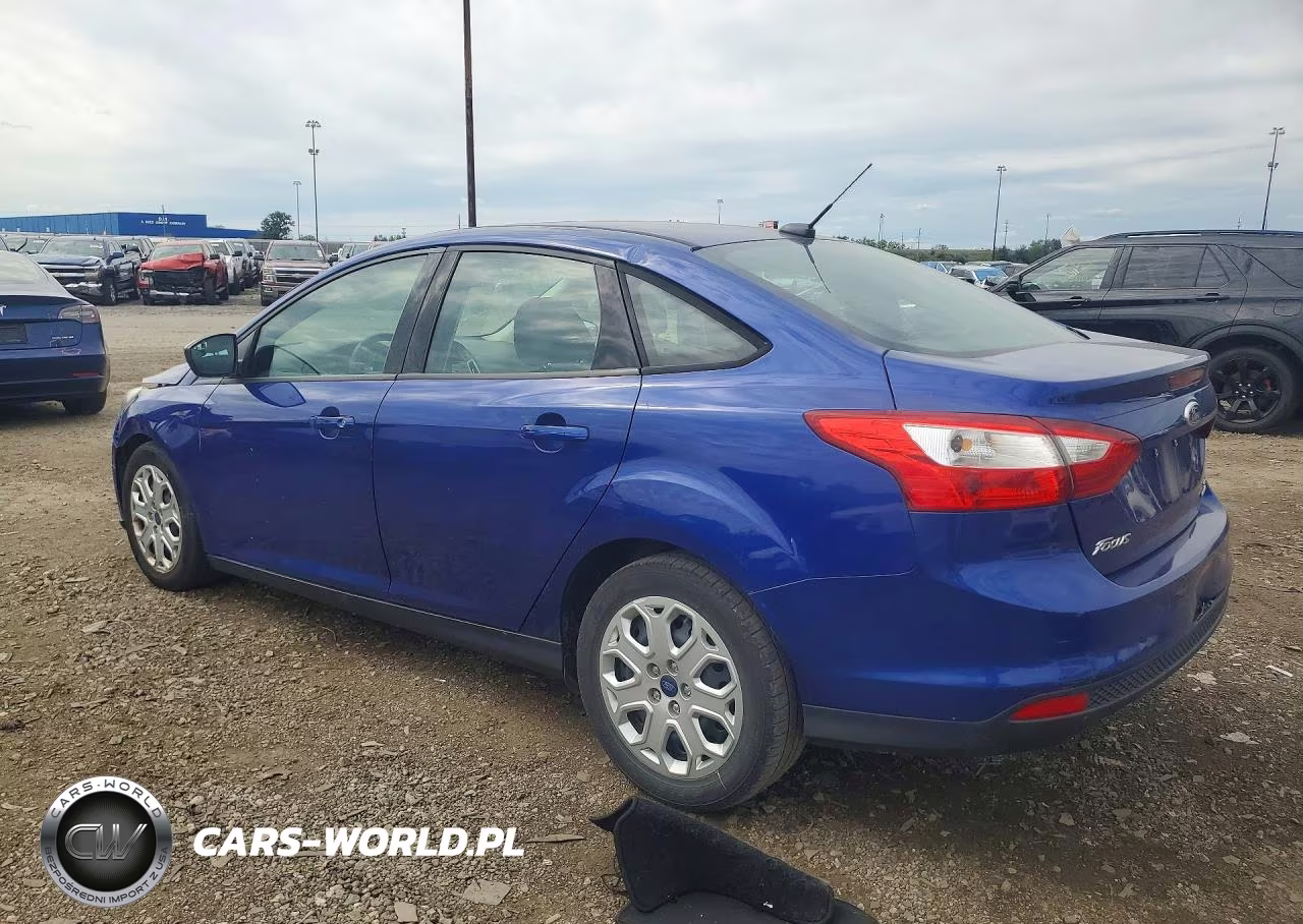 2012 Ford Focus Se VIN:1FAHP3F28CL464414 - 2