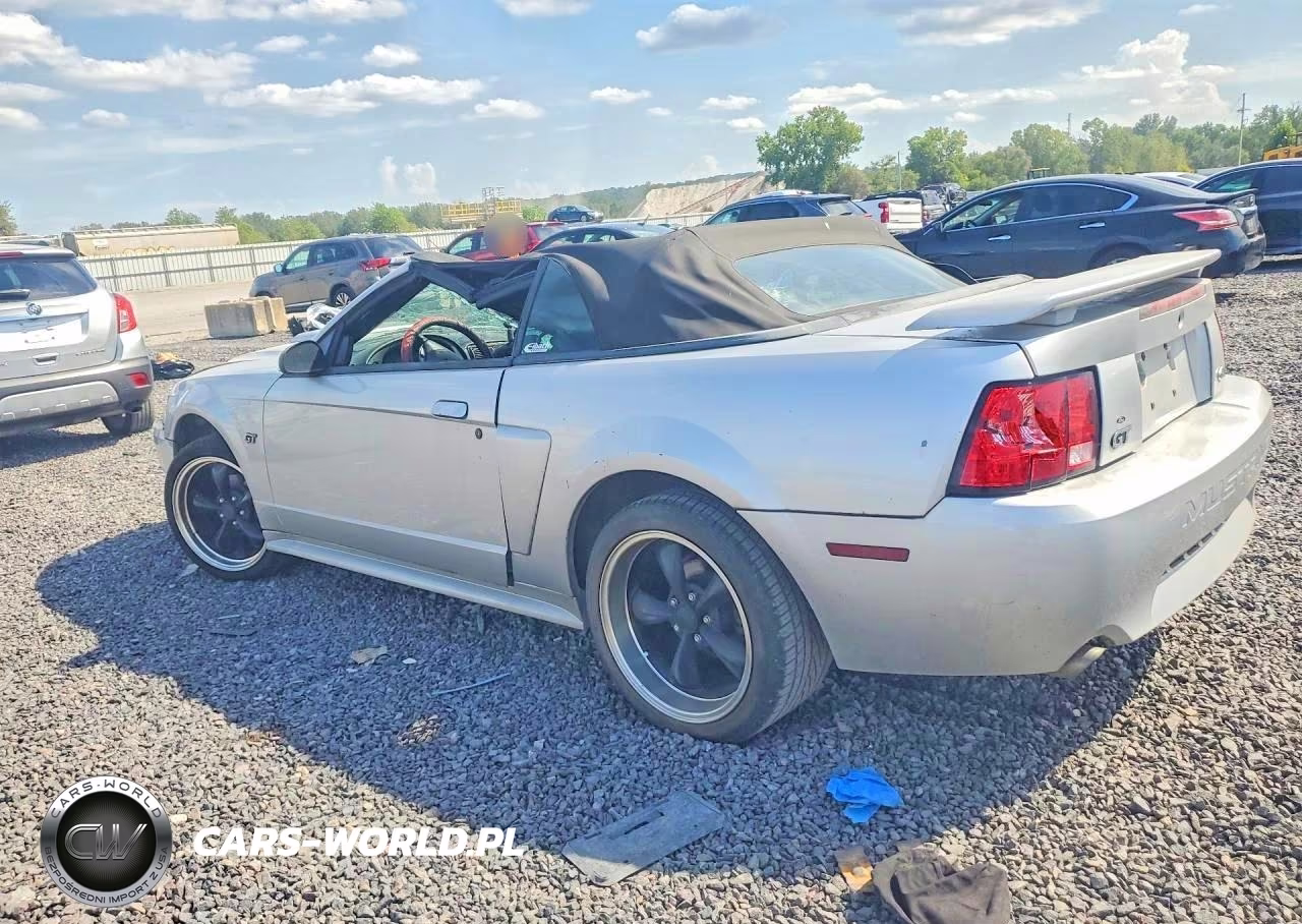 2001 Ford Mustang Gt VIN:1FAFP45X51F157434 - 2