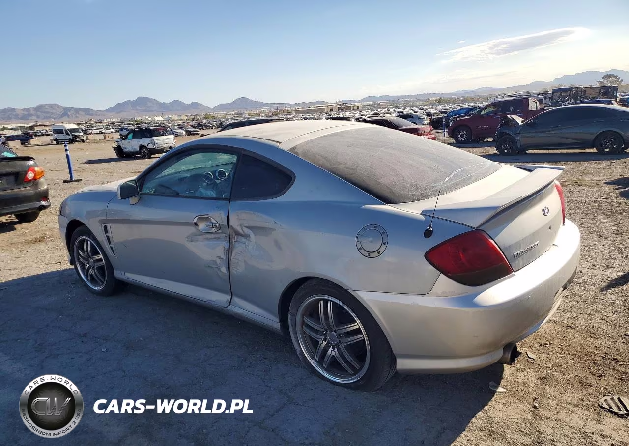 2006 Hyundai Tiburon Gs VIN:KMHHM65D56U204473 - 2