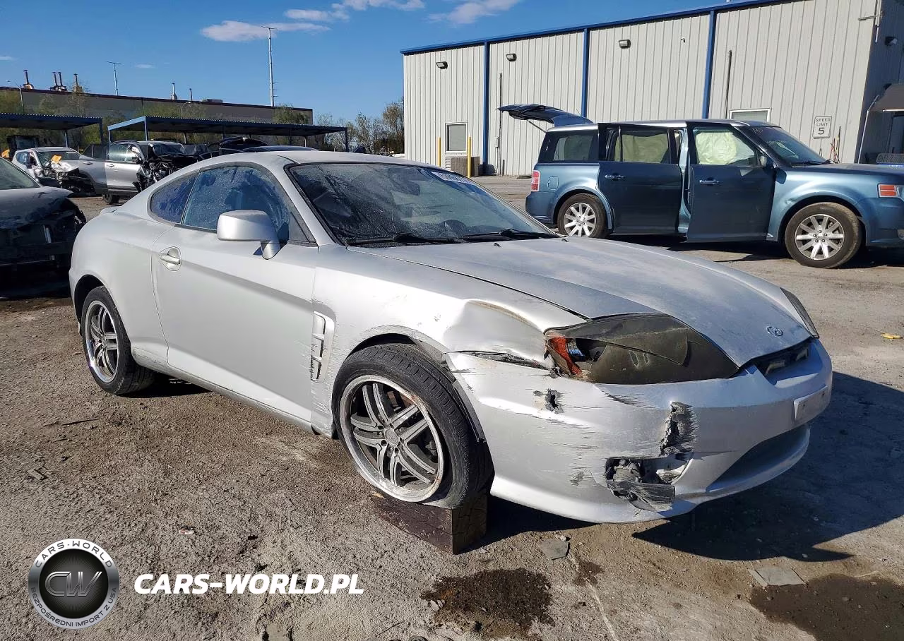 2006 Hyundai Tiburon Gs VIN:KMHHM65D56U204473 - 4