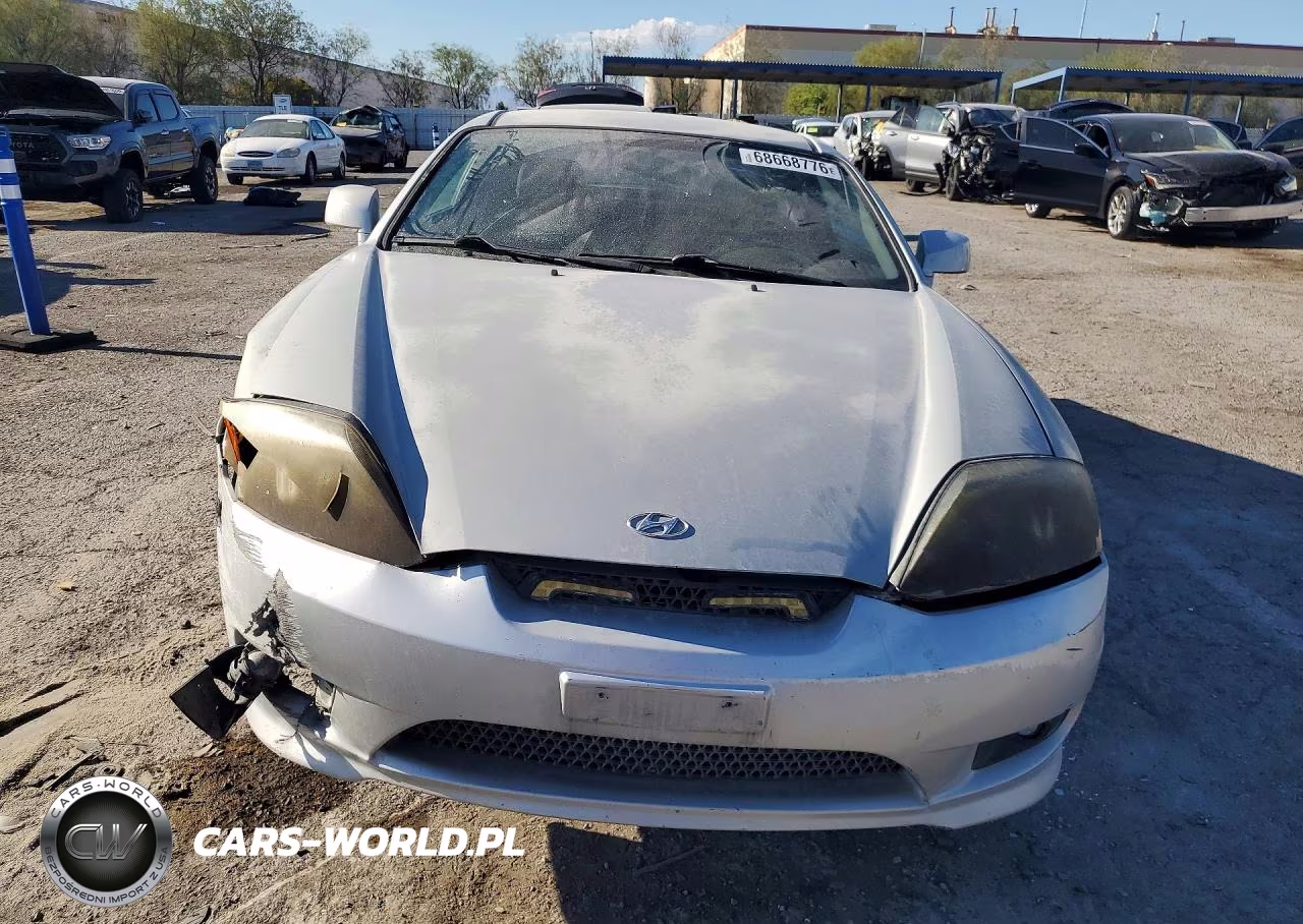 2006 Hyundai Tiburon Gs VIN:KMHHM65D56U204473 - 5