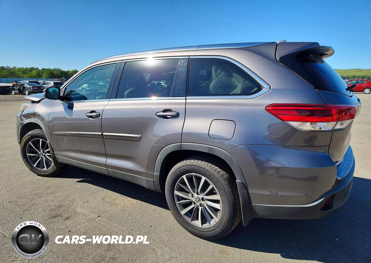 2019 Toyota Highlander Xle VIN:5TDJZRFH8KS566113 - 2