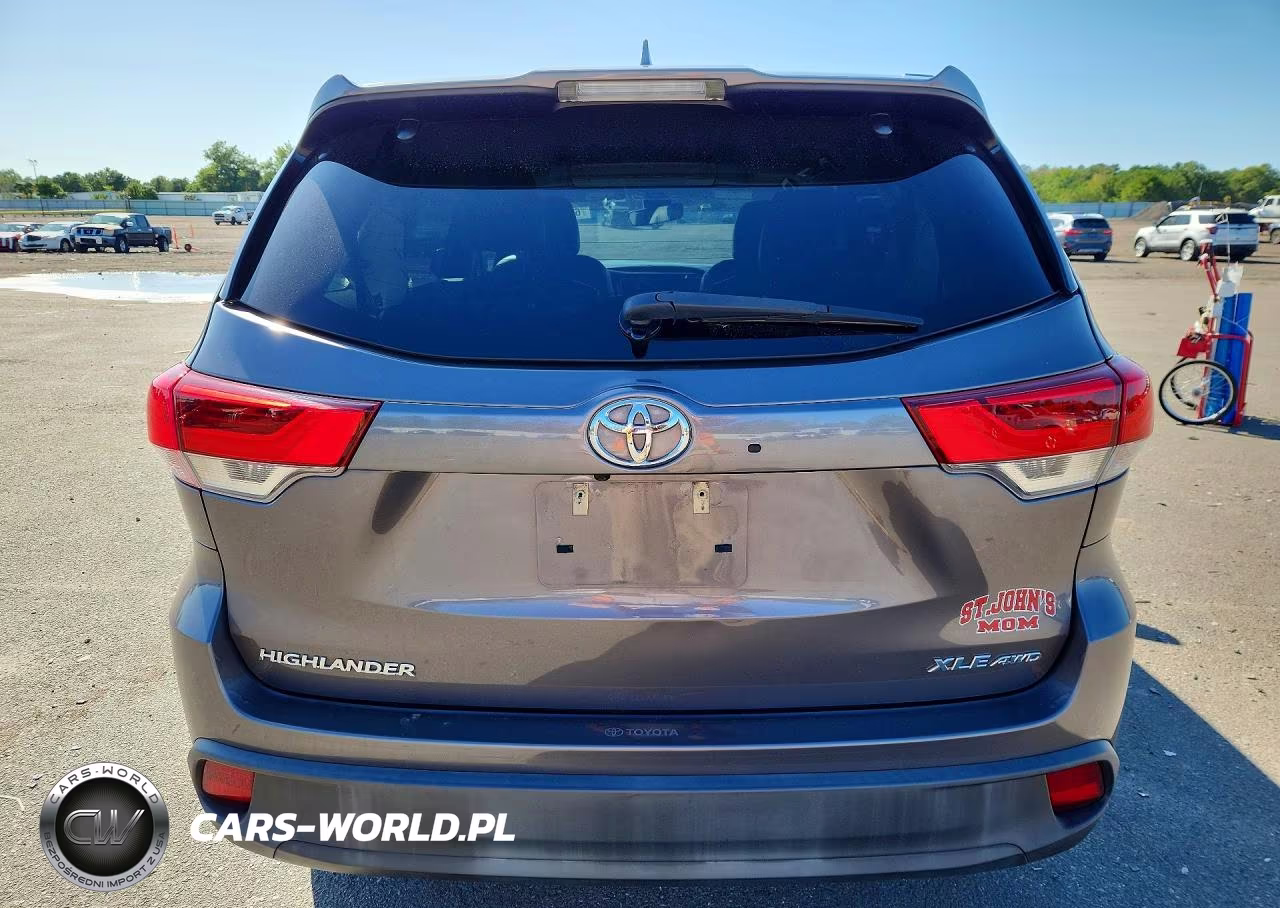 2019 Toyota Highlander Xle VIN:5TDJZRFH8KS566113 - 6