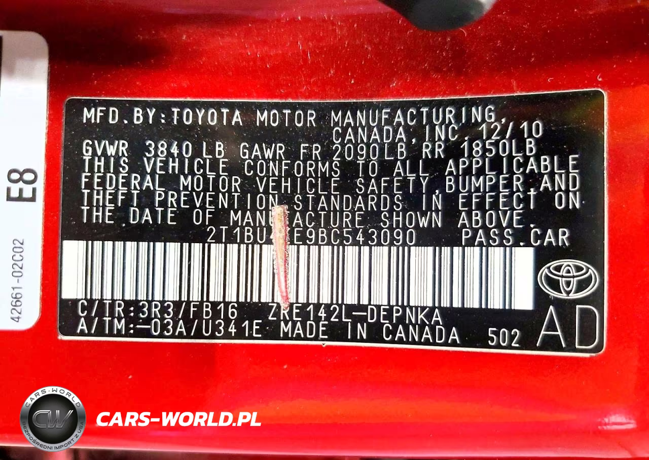 2011 Toyota Corolla Le VIN:2T1BU4EE9BC543090 - 12