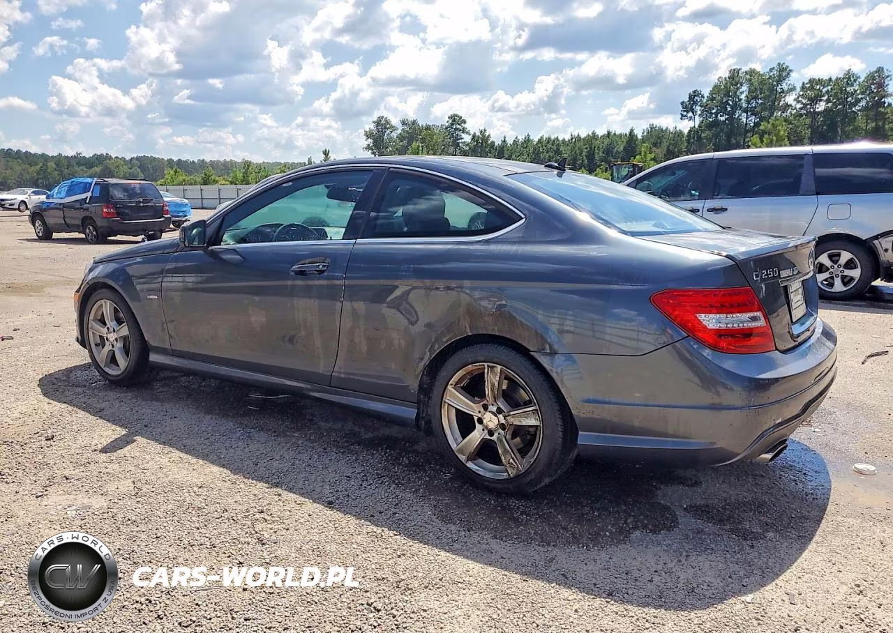 2012 Mercedes-Benz C 250 VIN:WDDGJ4HB9CF867025 - 2