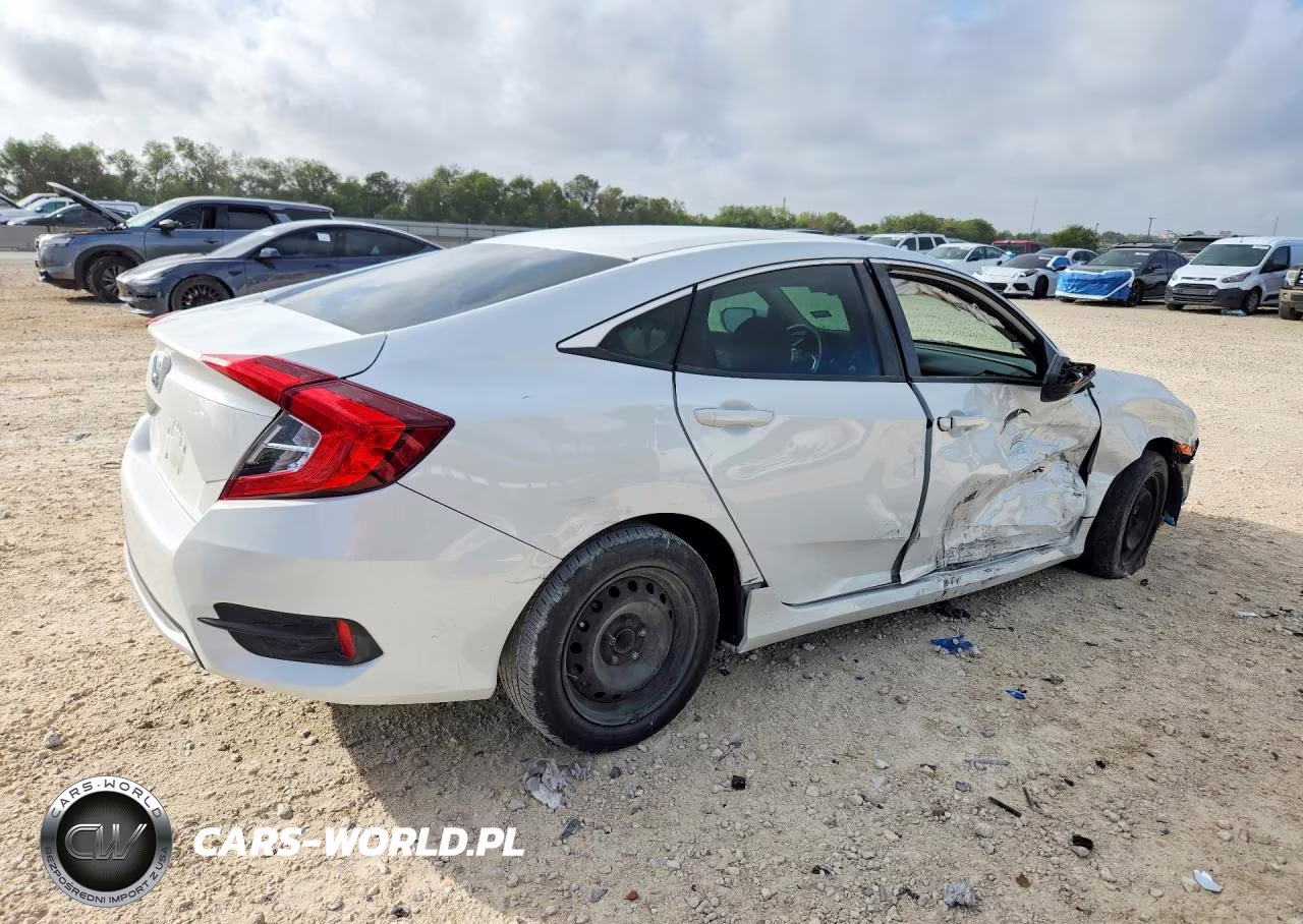 2021 Honda Civic Lx VIN:2HGFC2F61MH537407 - 3