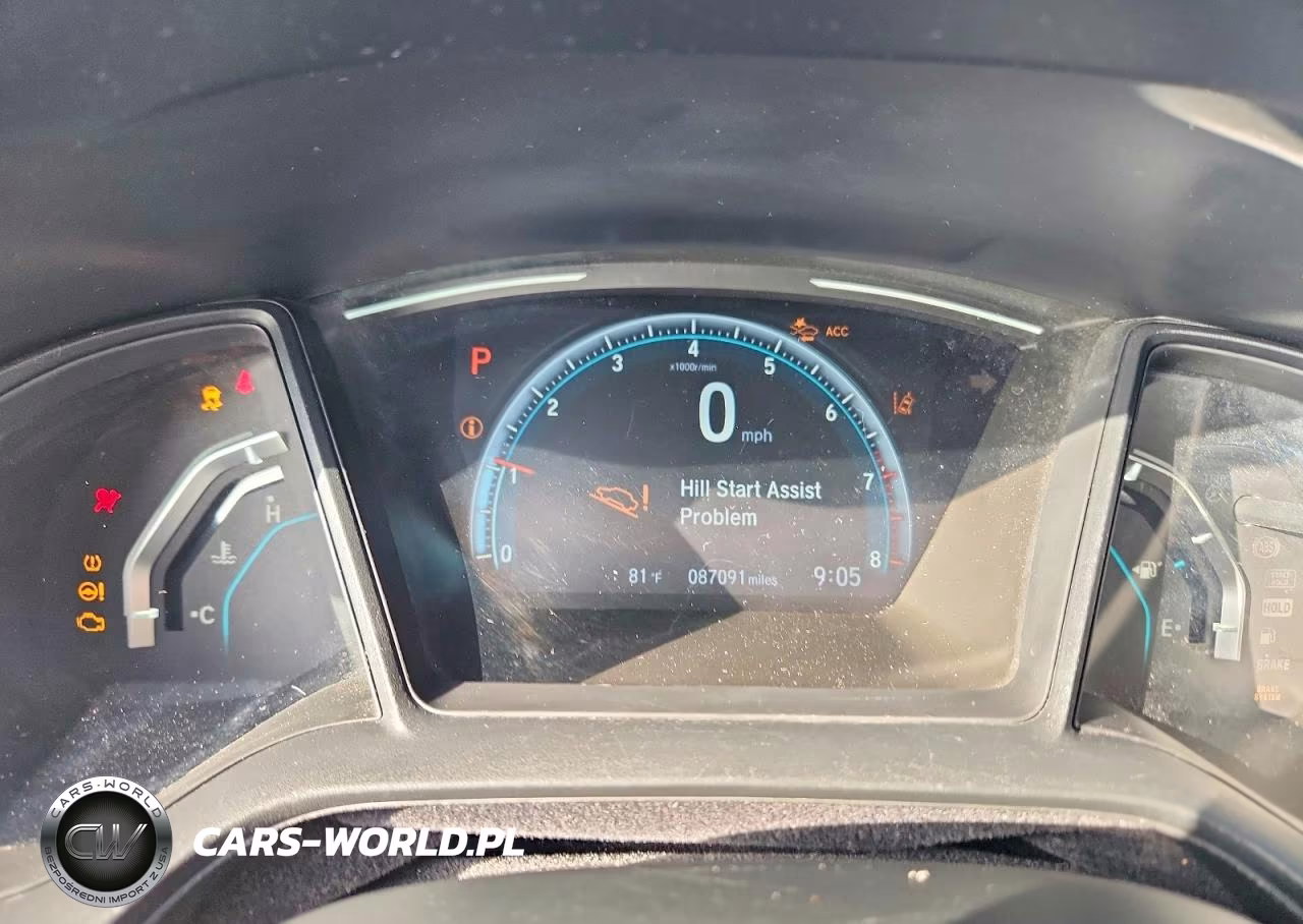 2021 Honda Civic Lx VIN:2HGFC2F61MH537407 - 9