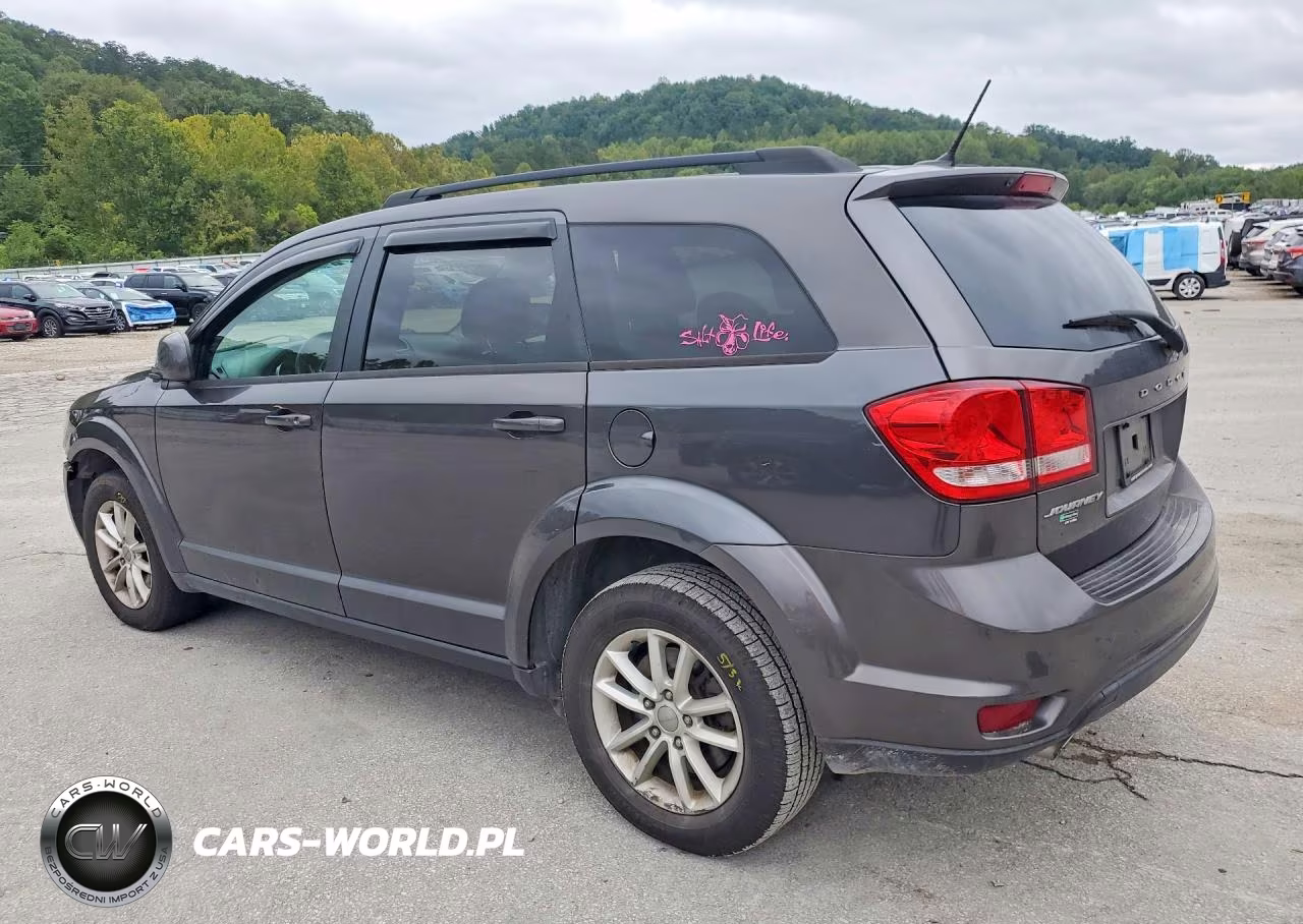 2017 Dodge Journey Sxt VIN:3C4PDCBG3HT537555 - 2