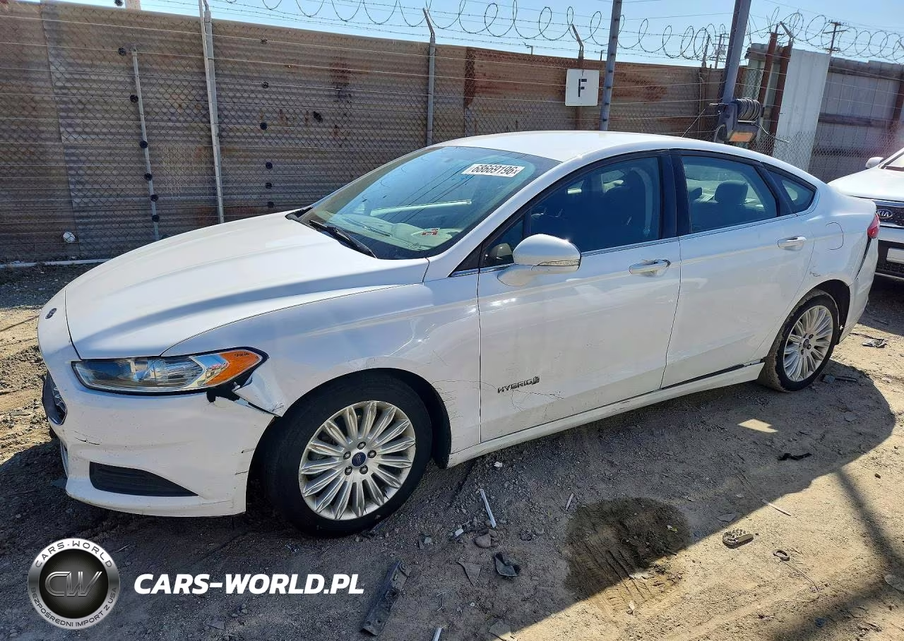 2015 Ford Fusion Se Hybrid
