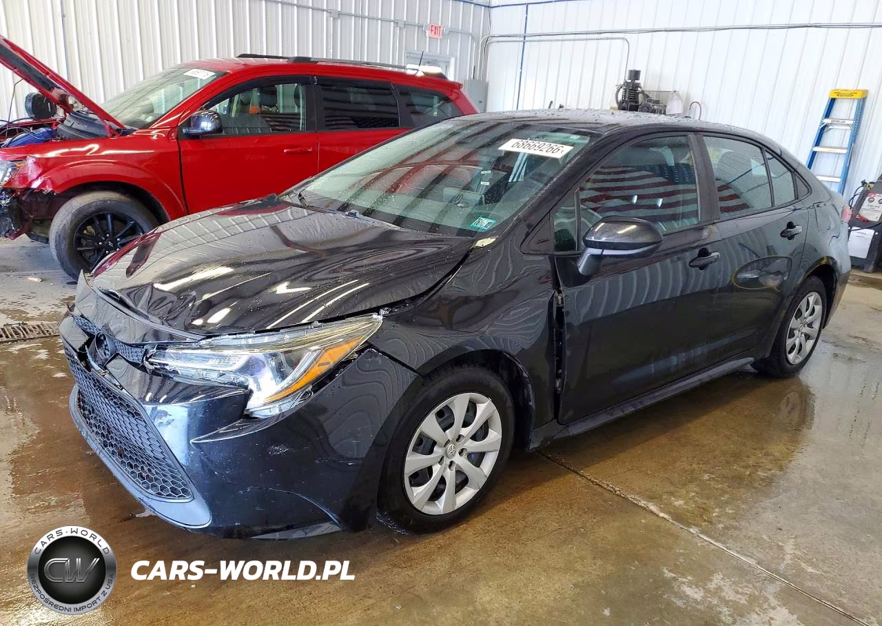 2021 Toyota Corolla Le VIN:5YFEPMAE3MP214608 - 1
