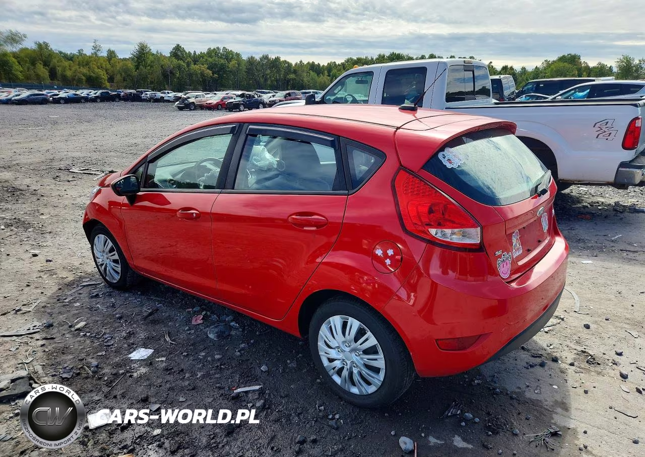2012 Ford Fiesta Se VIN:3FADP4EJXCM155720 - 2