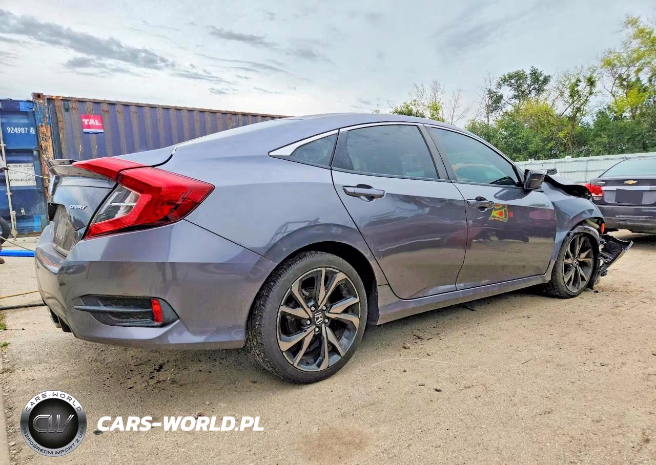 2021 Honda Civic Sport VIN:2HGFC2F86MH512245 - 3