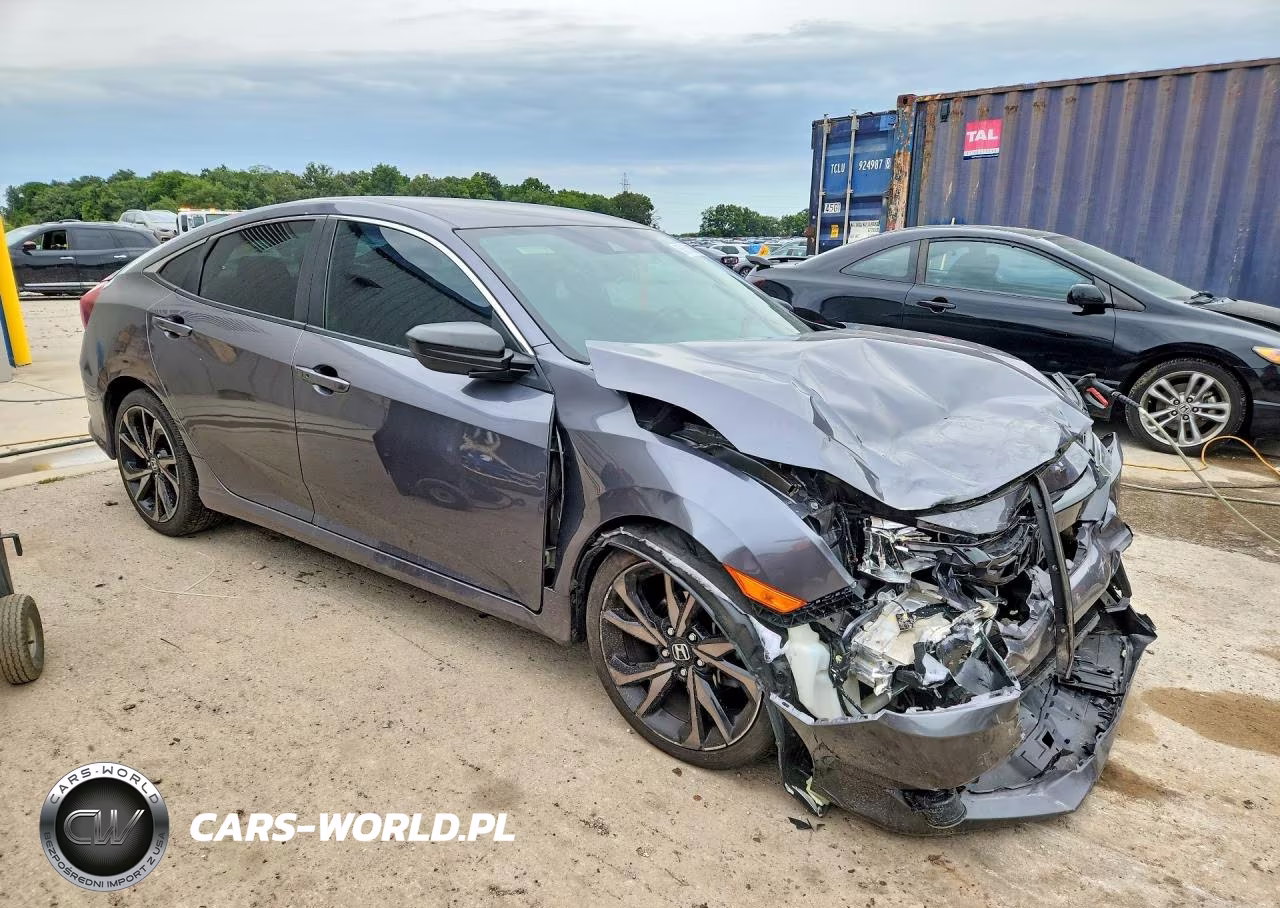 2021 Honda Civic Sport VIN:2HGFC2F86MH512245 - 4