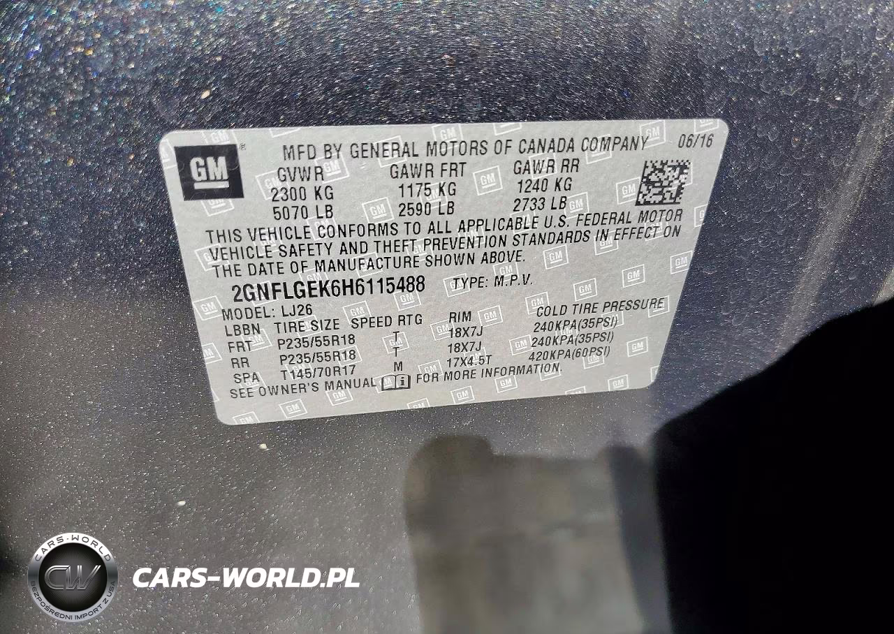 2017 Chevrolet Equinox Premier VIN:2GNFLGEK6H6115488 - 13