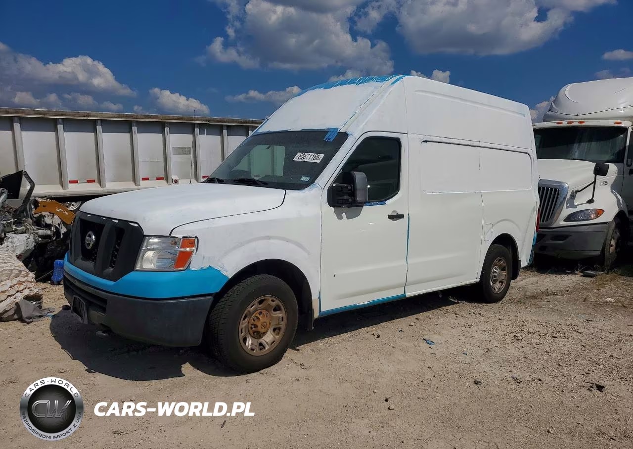 2018 Nissan Nv2500 Delivery Van VIN:1N6AF0LY0JN816258 - 1