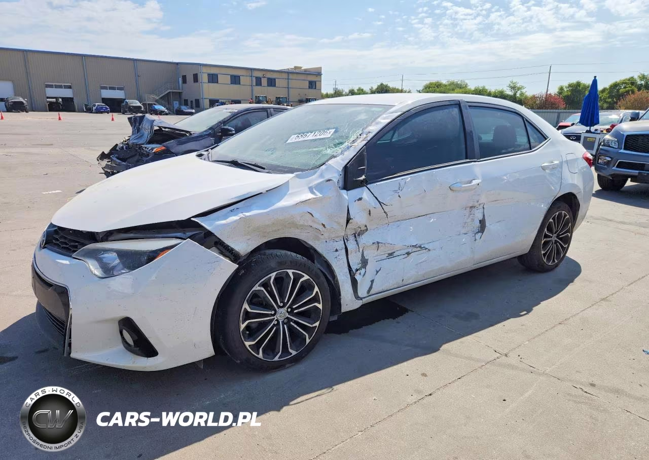 2015 Toyota Corolla S Plus VIN:5YFBURHE6FP248964 - 1
