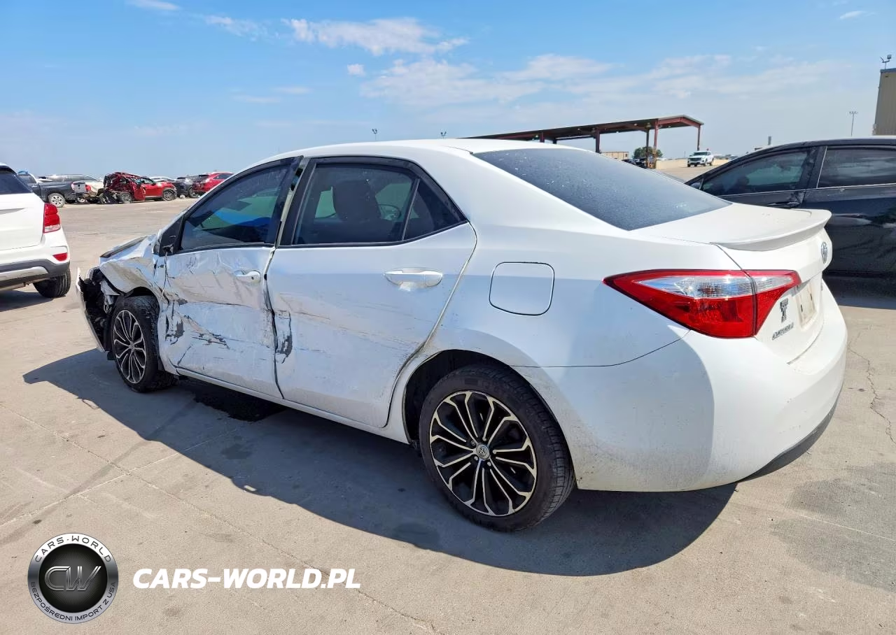 2015 Toyota Corolla S Plus VIN:5YFBURHE6FP248964 - 2