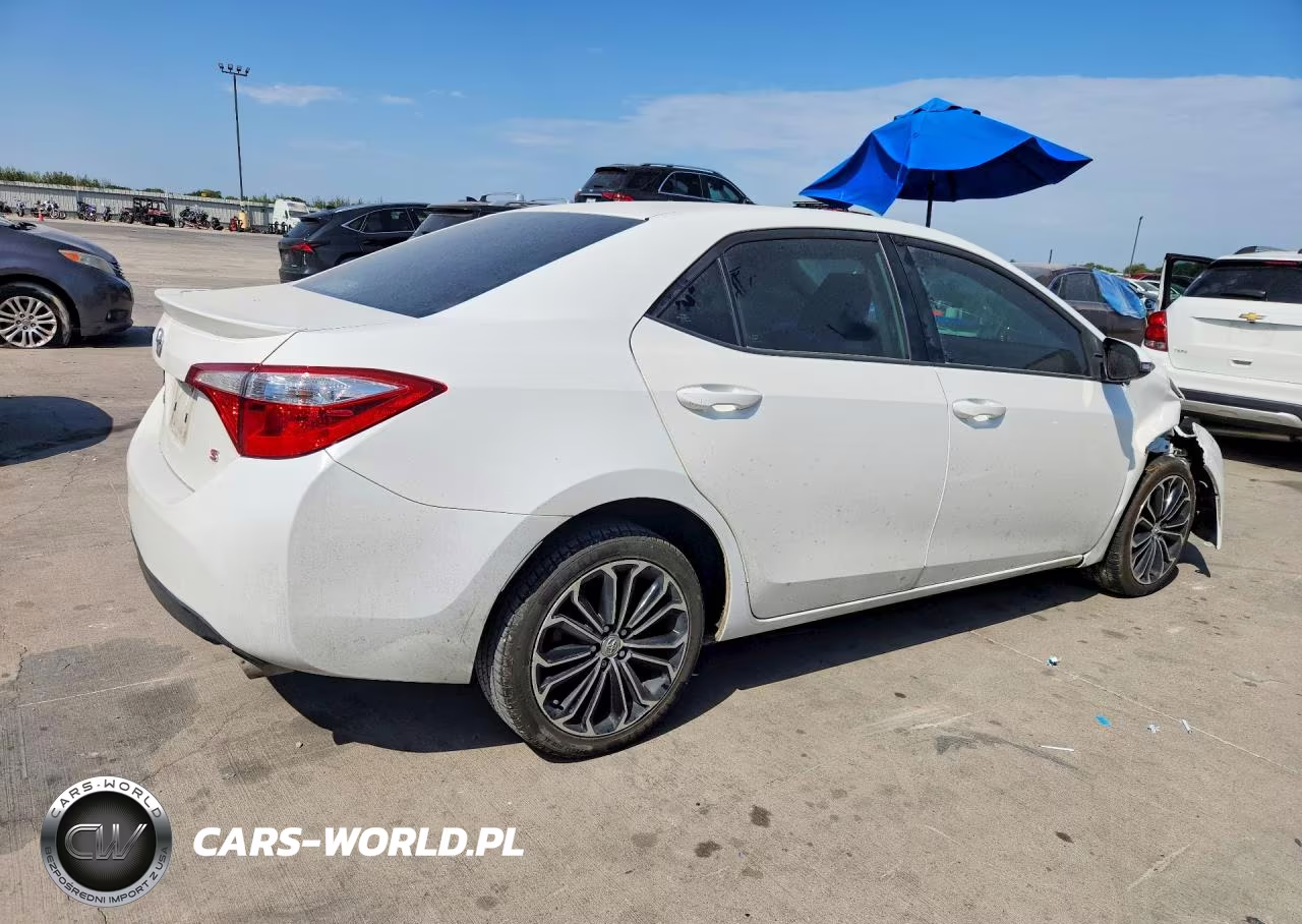 2015 Toyota Corolla S Plus VIN:5YFBURHE6FP248964 - 3