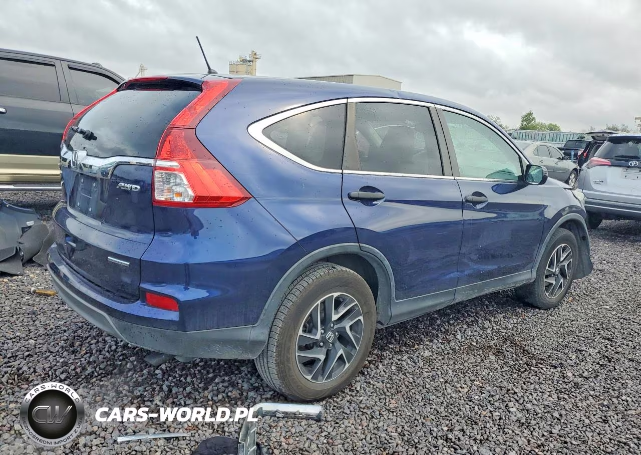 2016 Honda Cr-V Se VIN:5J6RM4H44GL126696 - 3