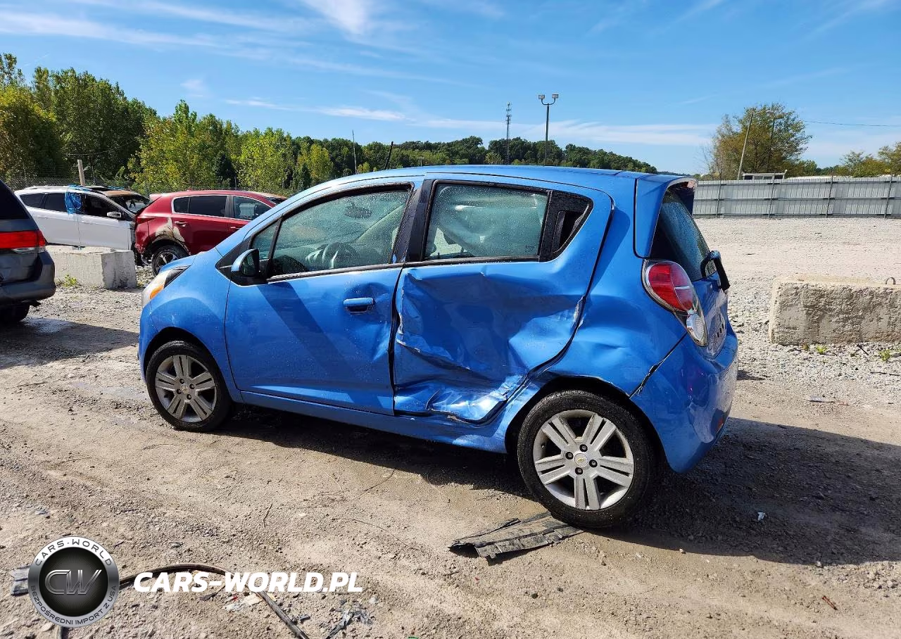 2015 Chevrolet Spark Ls VIN:KL8CB6S93FC783482 - 2