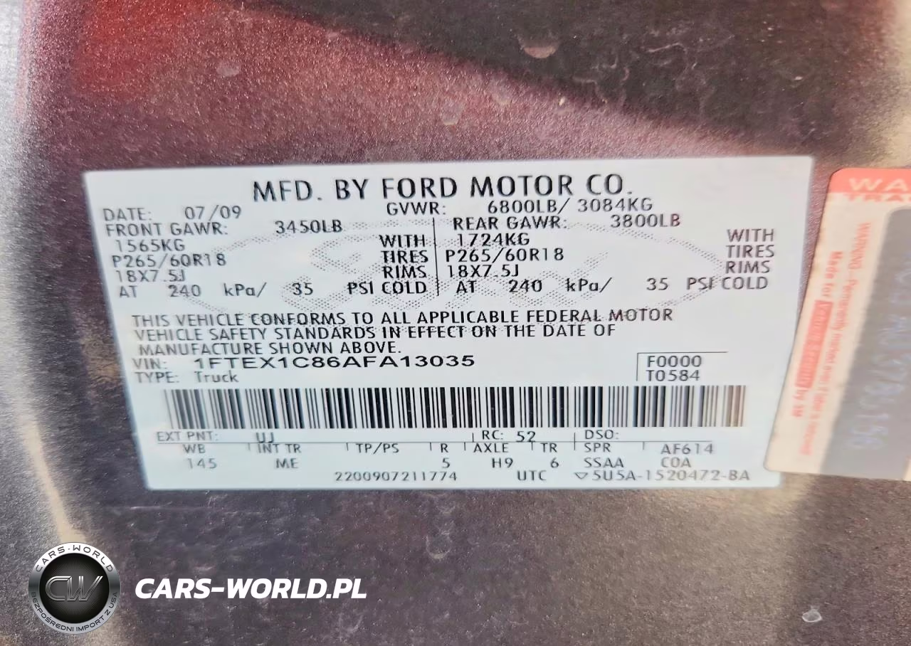2010 Ford F150 Super Cab VIN:1FTEX1C86AFA13035 - 12