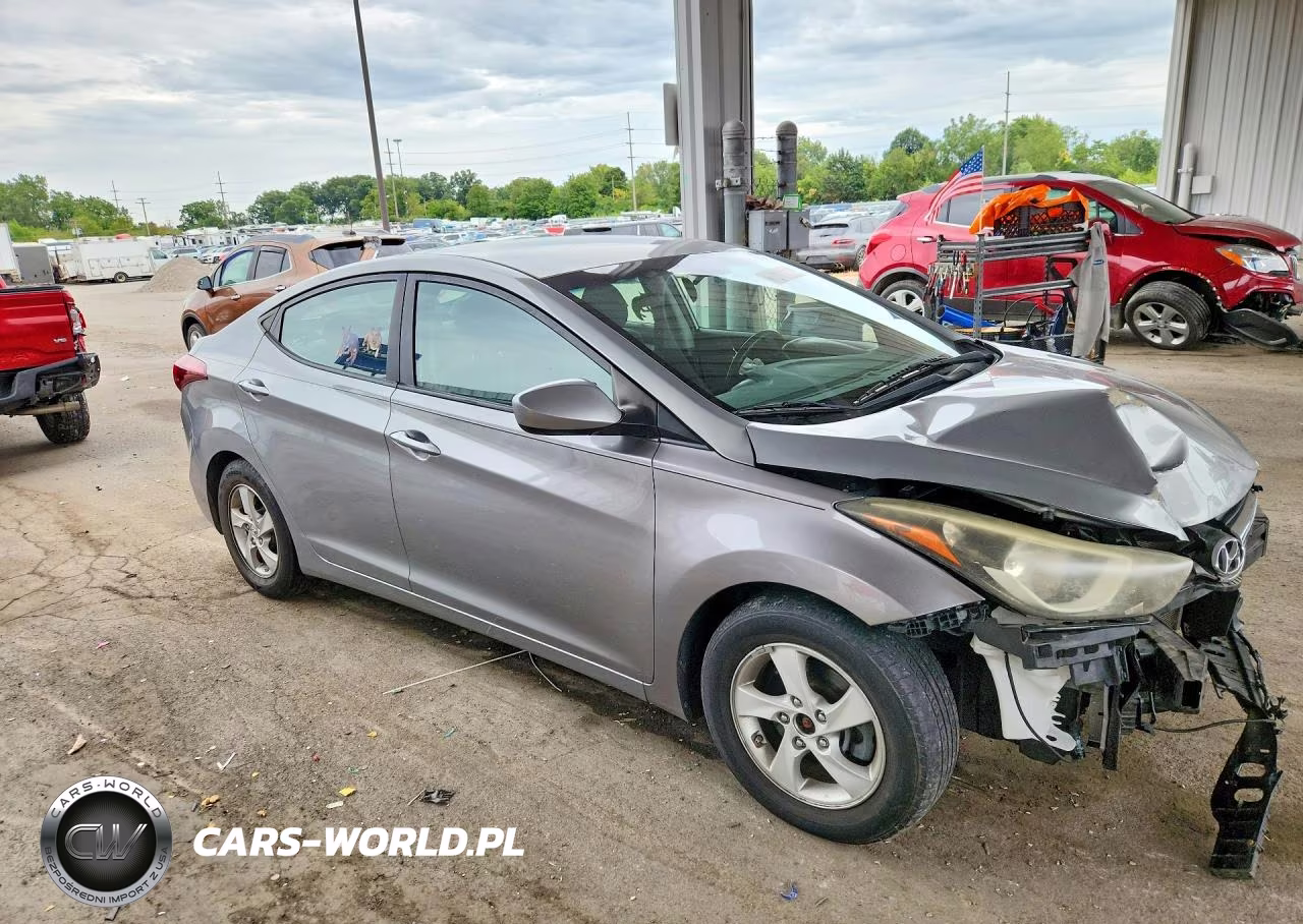 2015 Hyundai Elantra Se VIN:KMHDH4AEXFU383535 - 4