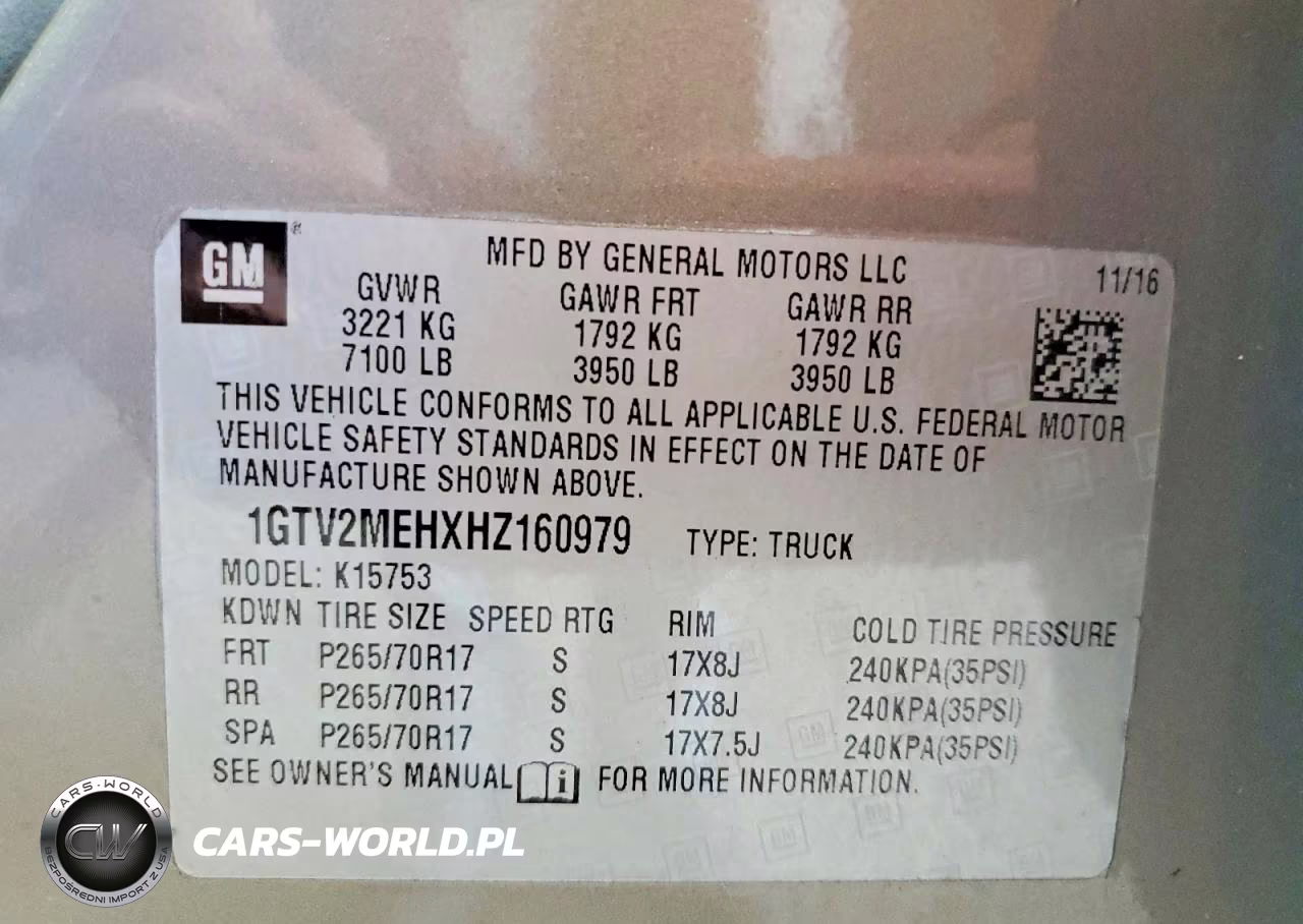 2017 GMC Sierra K1500 Sle VIN:1GTV2MEHXHZ160979 - 12
