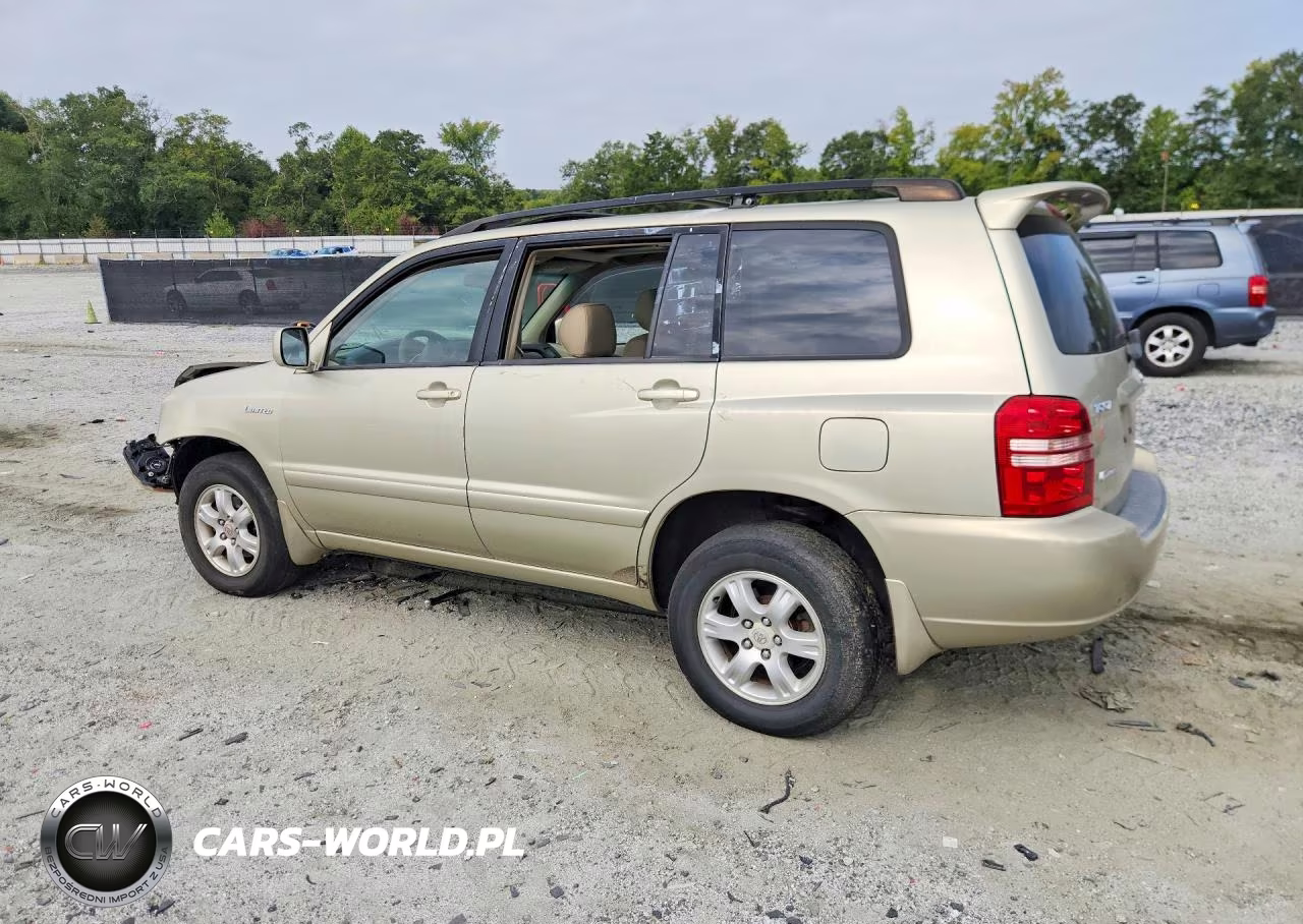 2003 Toyota Highlander Limited VIN:JTEHF21A730129891 - 2