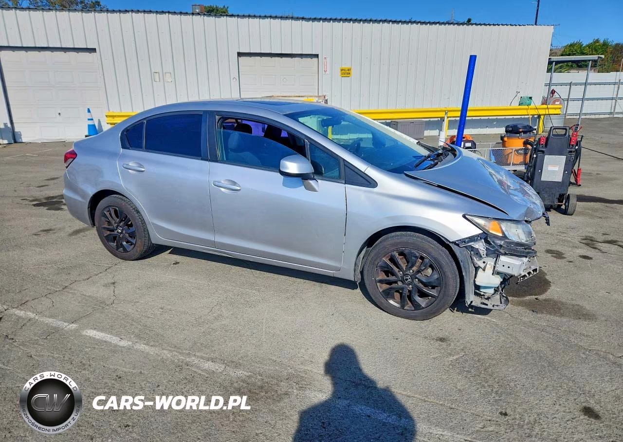 2013 Honda Civic Ex VIN:19XFB2F89DE249553 - 4